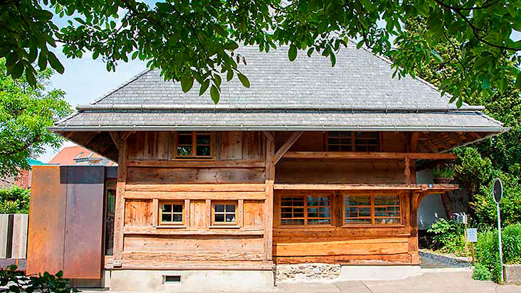 Außenfassade Bank'sches Haus in Kirchzarten