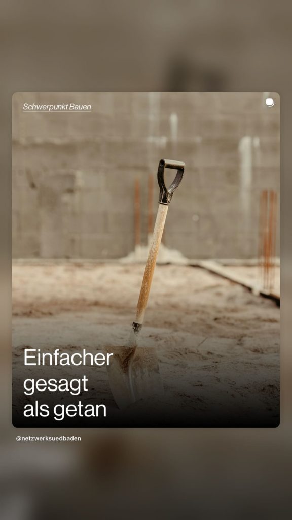 Einfacher gesagt als getan