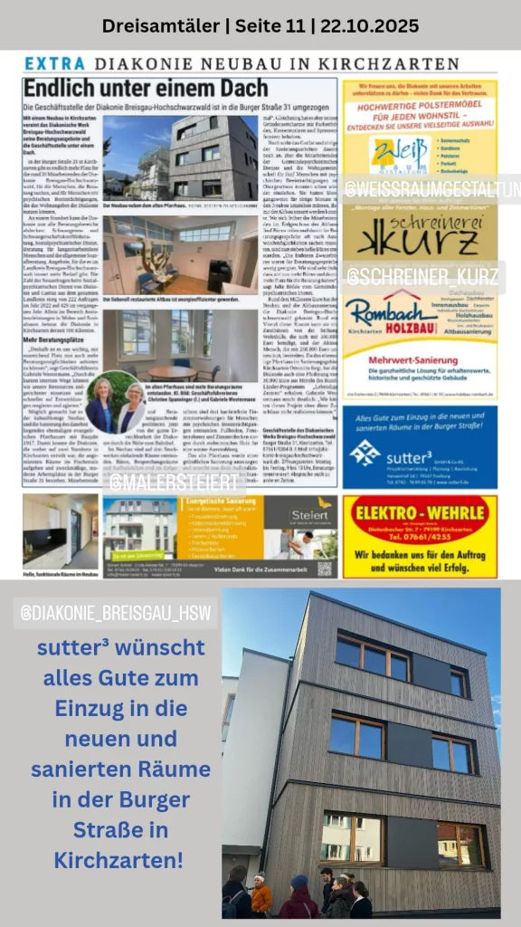 Bericht über das Diakonie