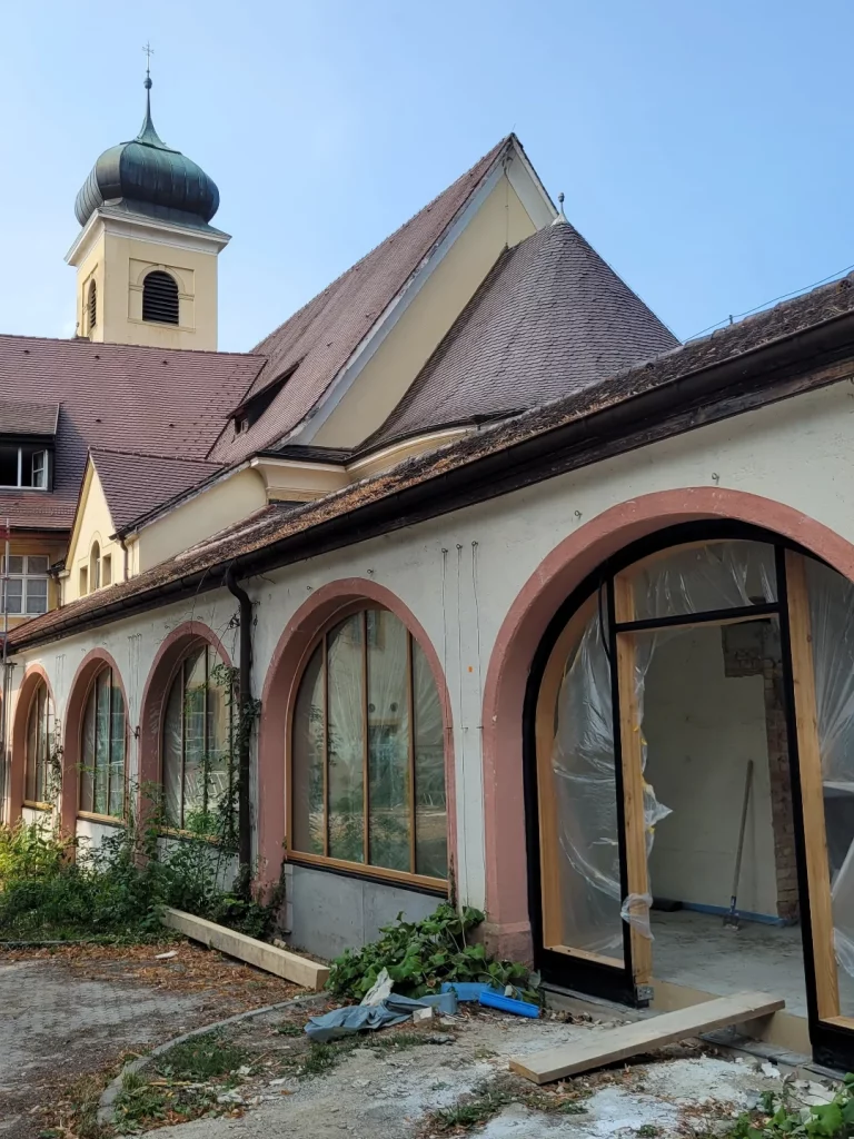 Malteserschloss 1Heitersheim Sanierung der Häuser Marien, Gabriel, Raphael und St. Ludwig.Denkma