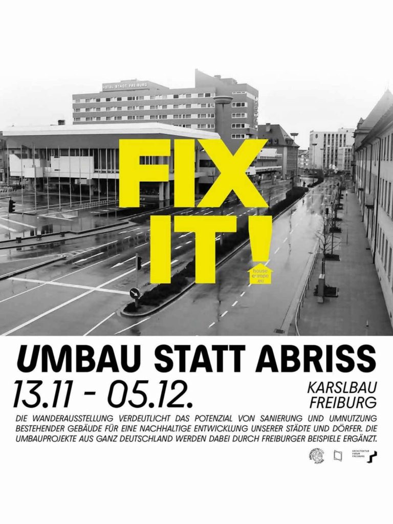 Plakat "Fix it"