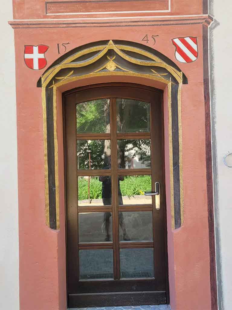 Schloss Heitersheim, neue Außenfassade