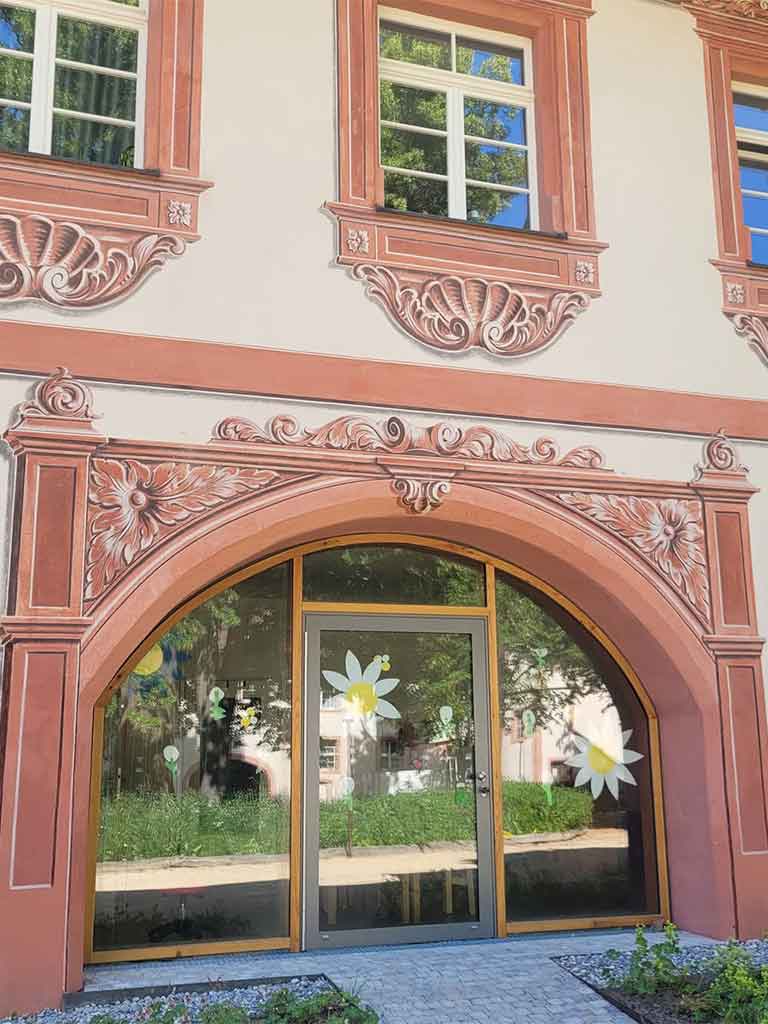 Schloss Heitersheim, neue Außenfassade