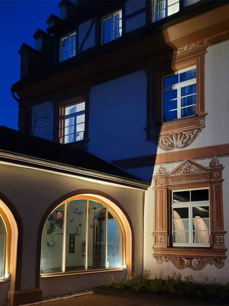 Schloss Heitersheim, neue Außenfassade