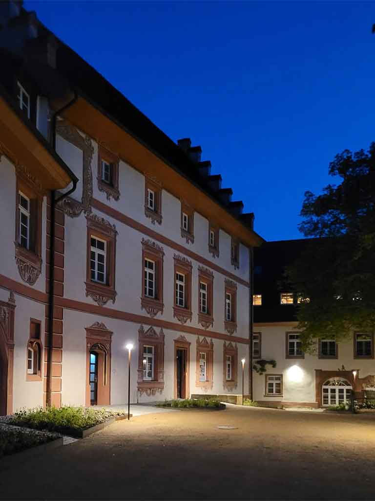 Schloss Heitersheim, neue Außenfassade